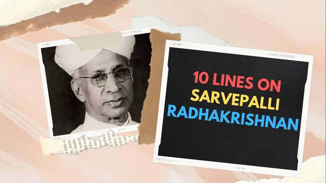 10 Lines on Dr Sarvepalli Radhakrishnan in English-compressed