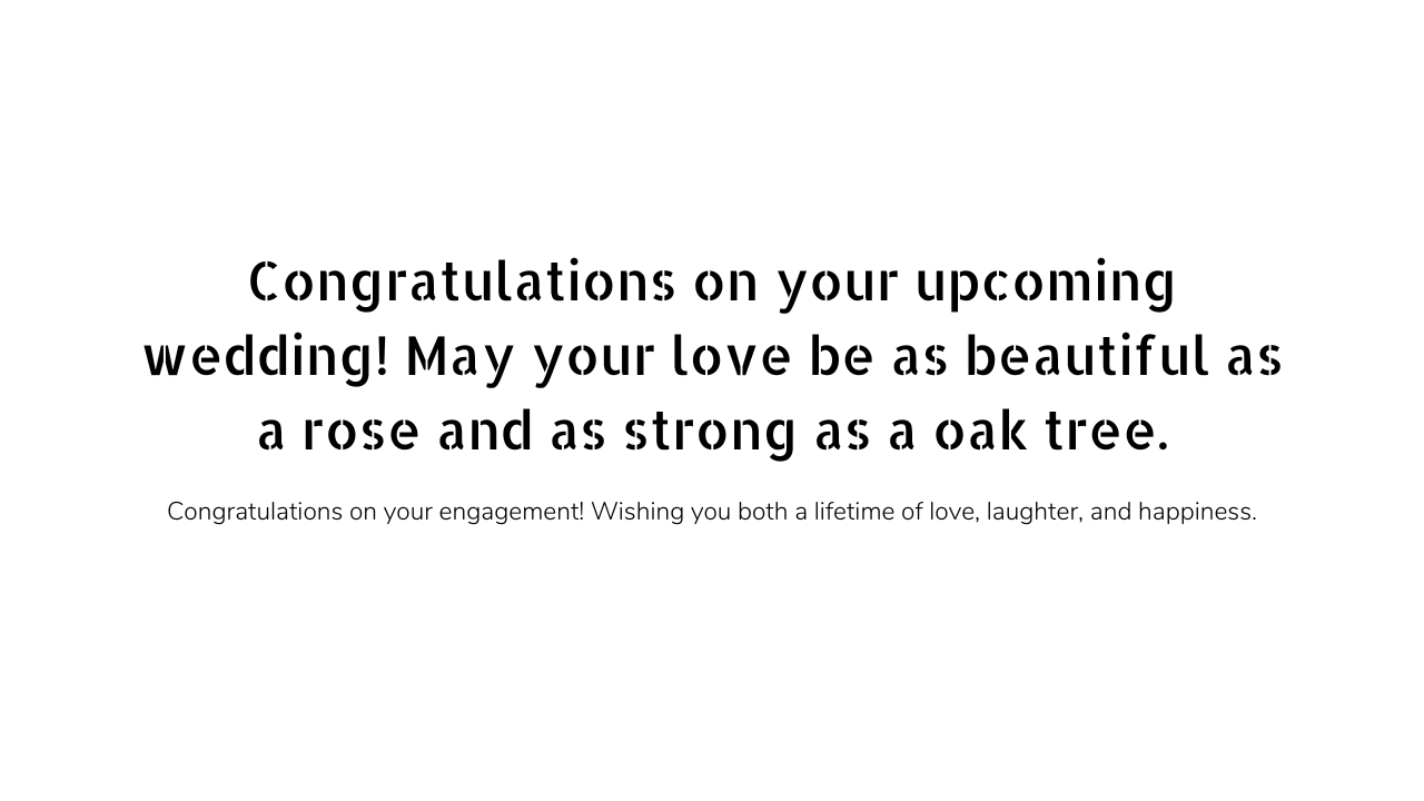 Advance wedding wishes and message 