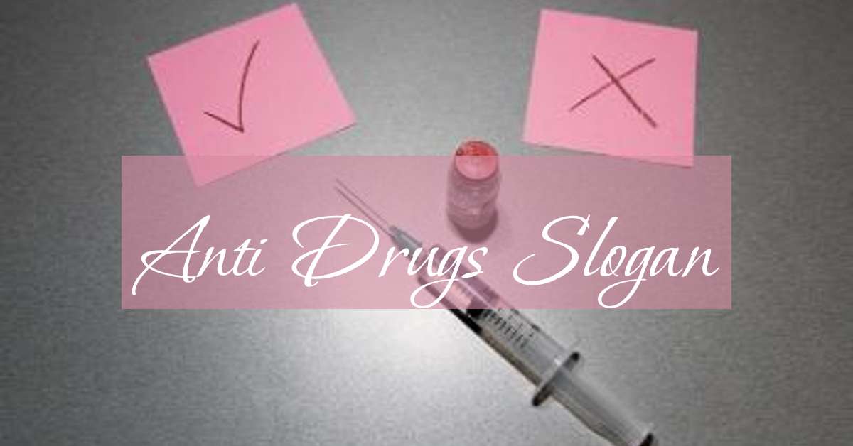 Anti Drugs Slogan thumbnail 