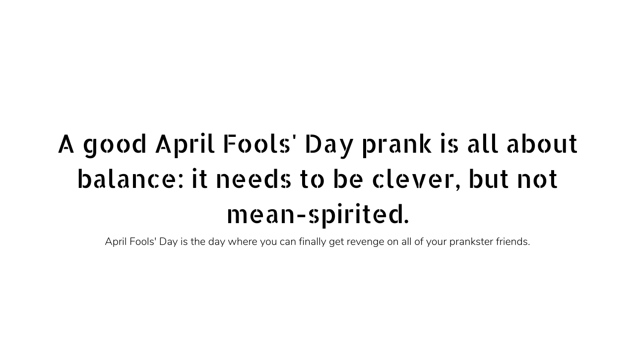 April fools day quotes and captions
