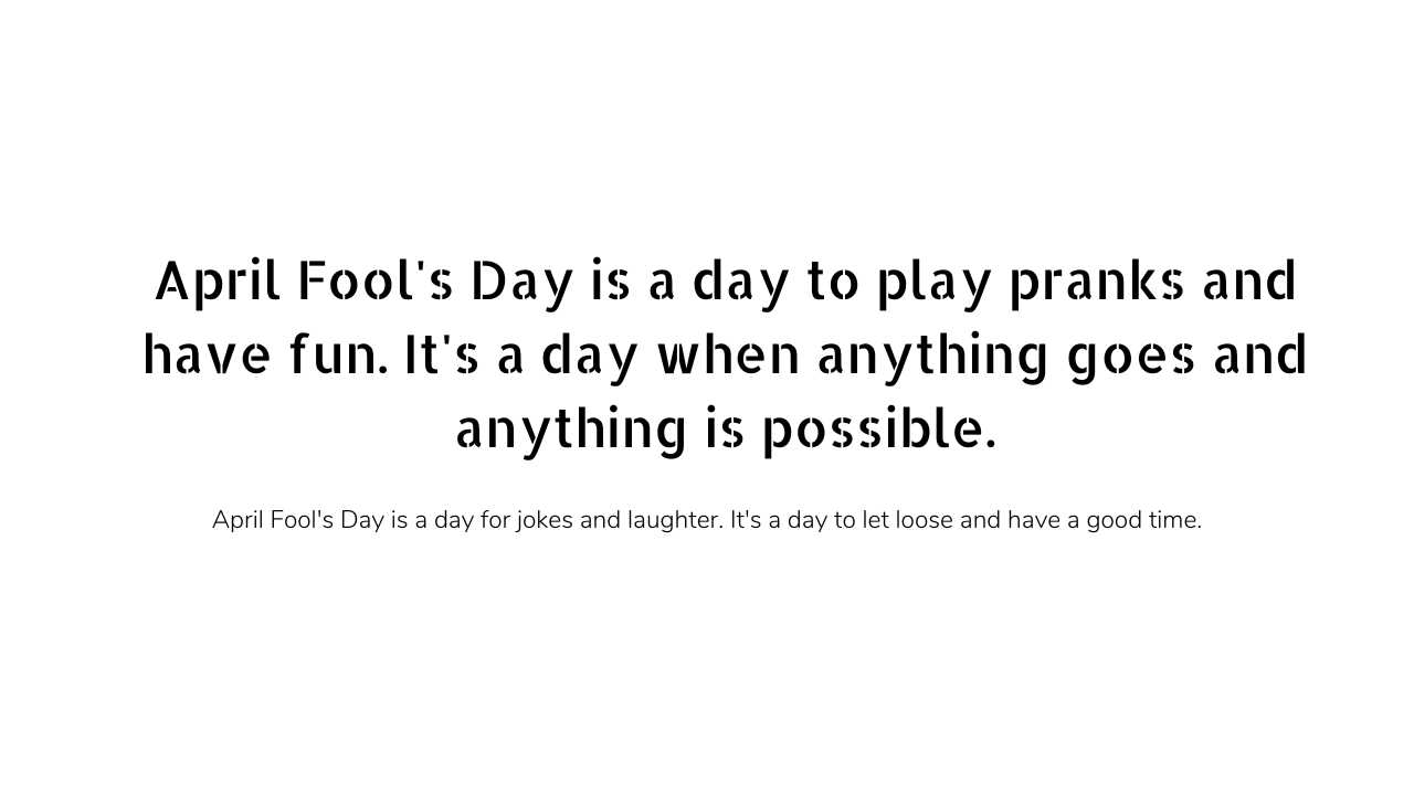 April fools day quotes 