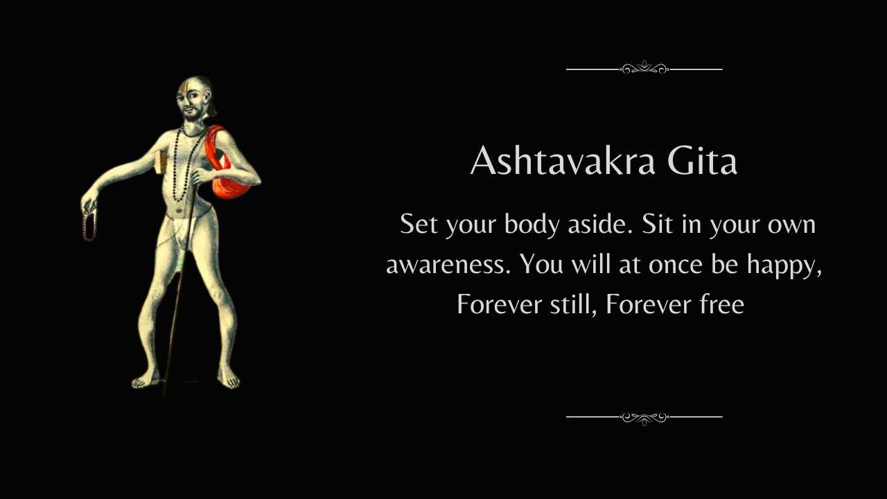 Ashtavakra Gita Quotes and Words