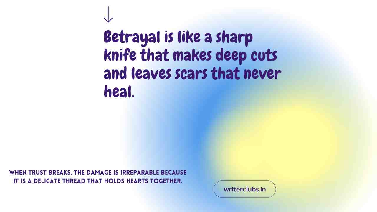 betrayed broken trust quotes and captions