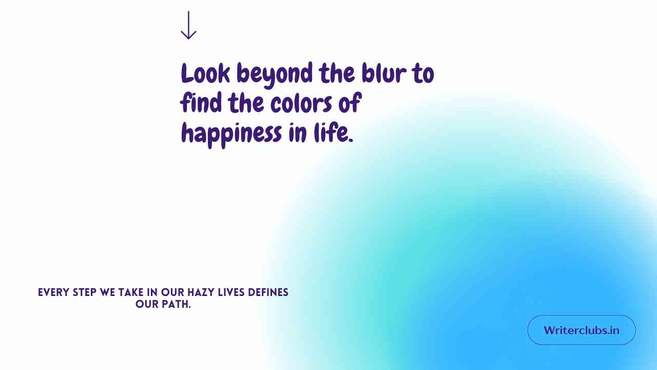 Blur Life Quotes