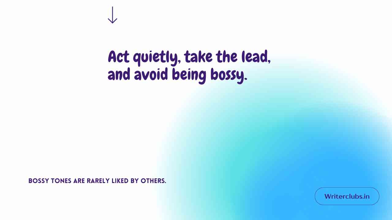 Bossy Quotes and Captions