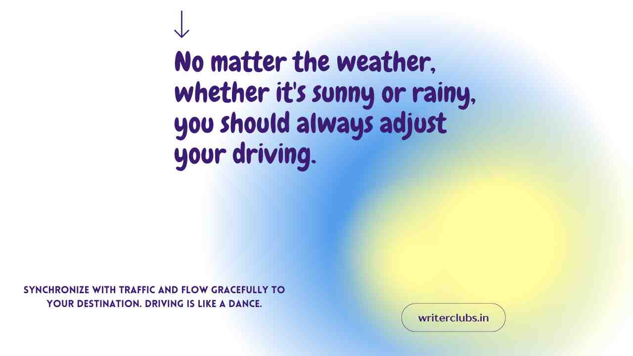Car Driving Quotes 