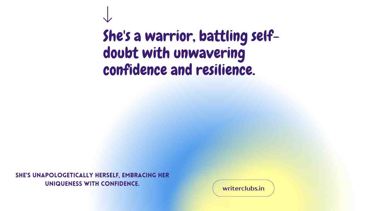 Confident girl quotes and captions 