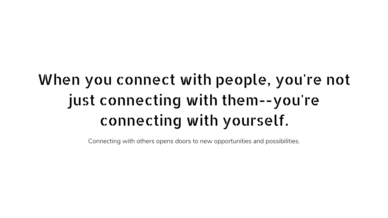 Connecting quotes and captions 