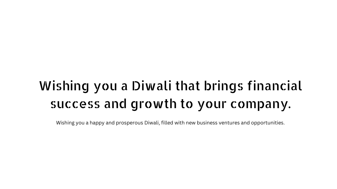 Corporate Diwali Wishes 