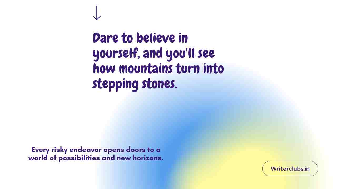 Dare Quotes and Captions