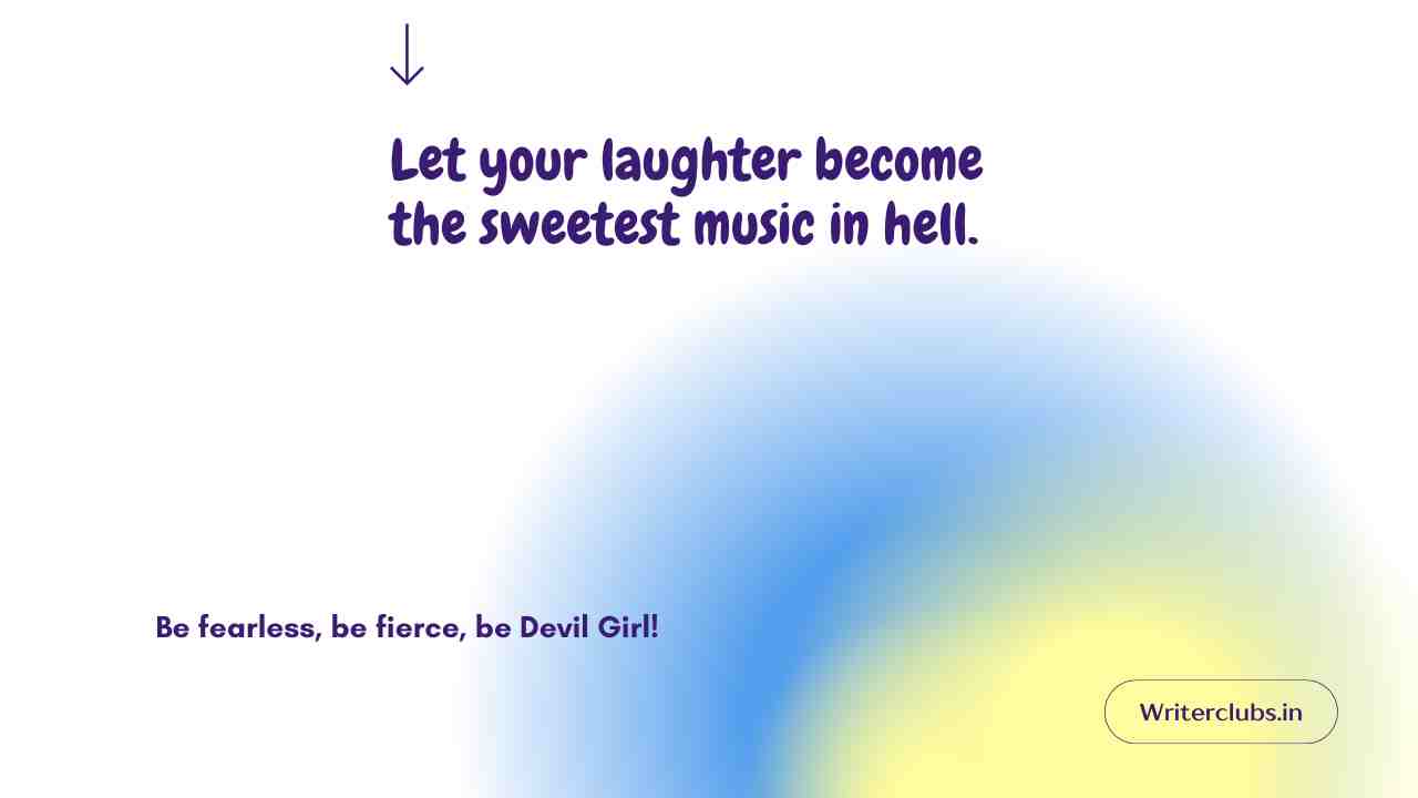 Devil Girl Quotes 