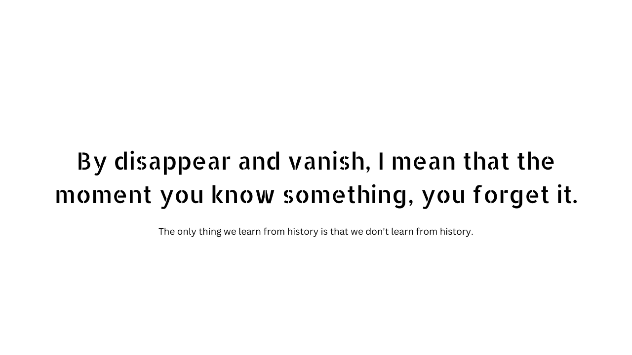 Disappear quotes and captions 