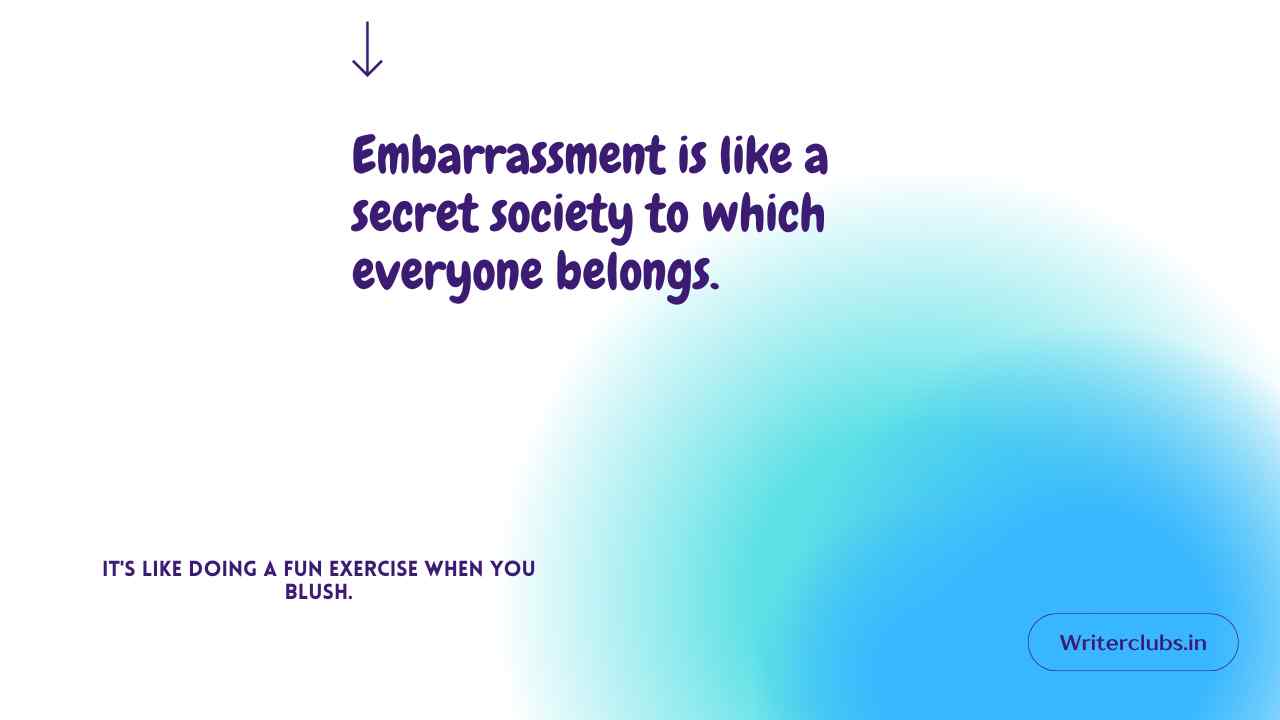 Embarrassing Quotes post