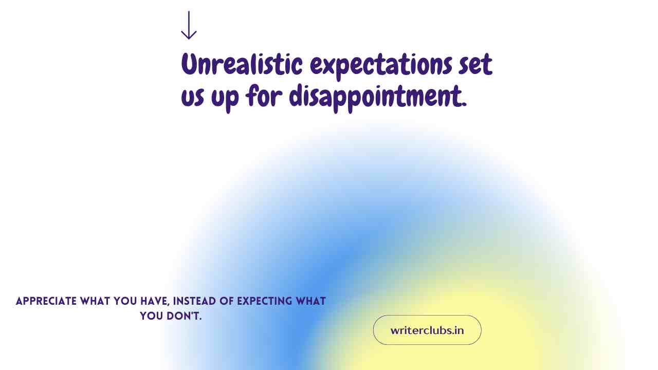 Expectation vs reality quotes and captions