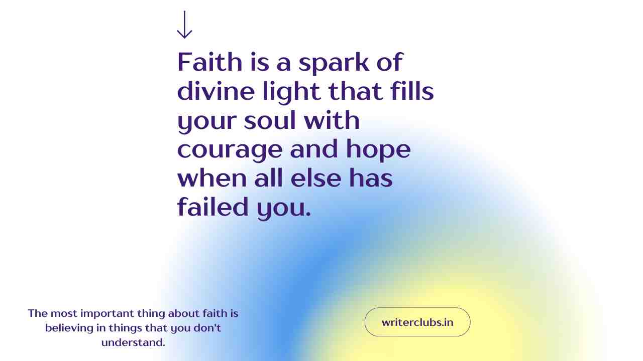 Faith over fear quotes and captions