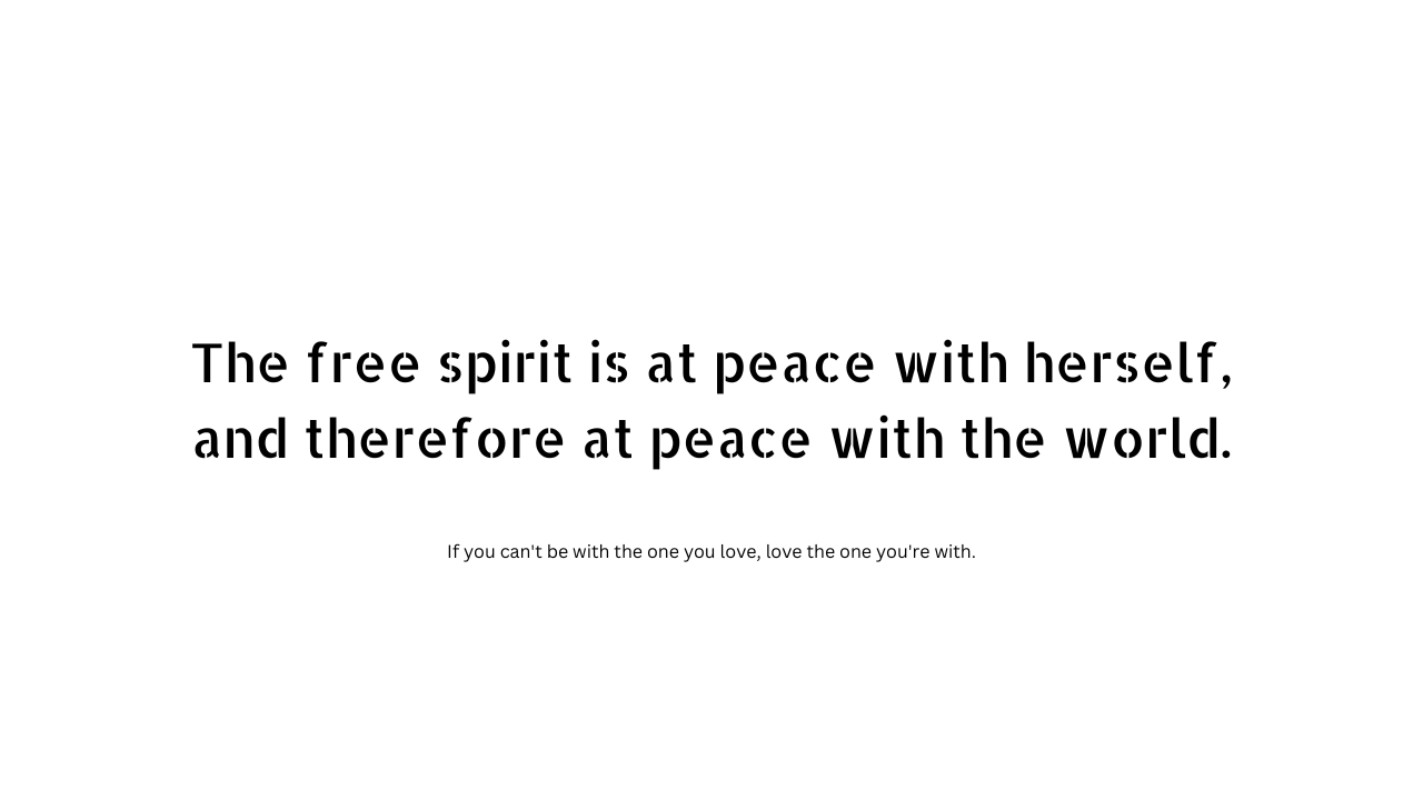 Free spirit quotes and captions 