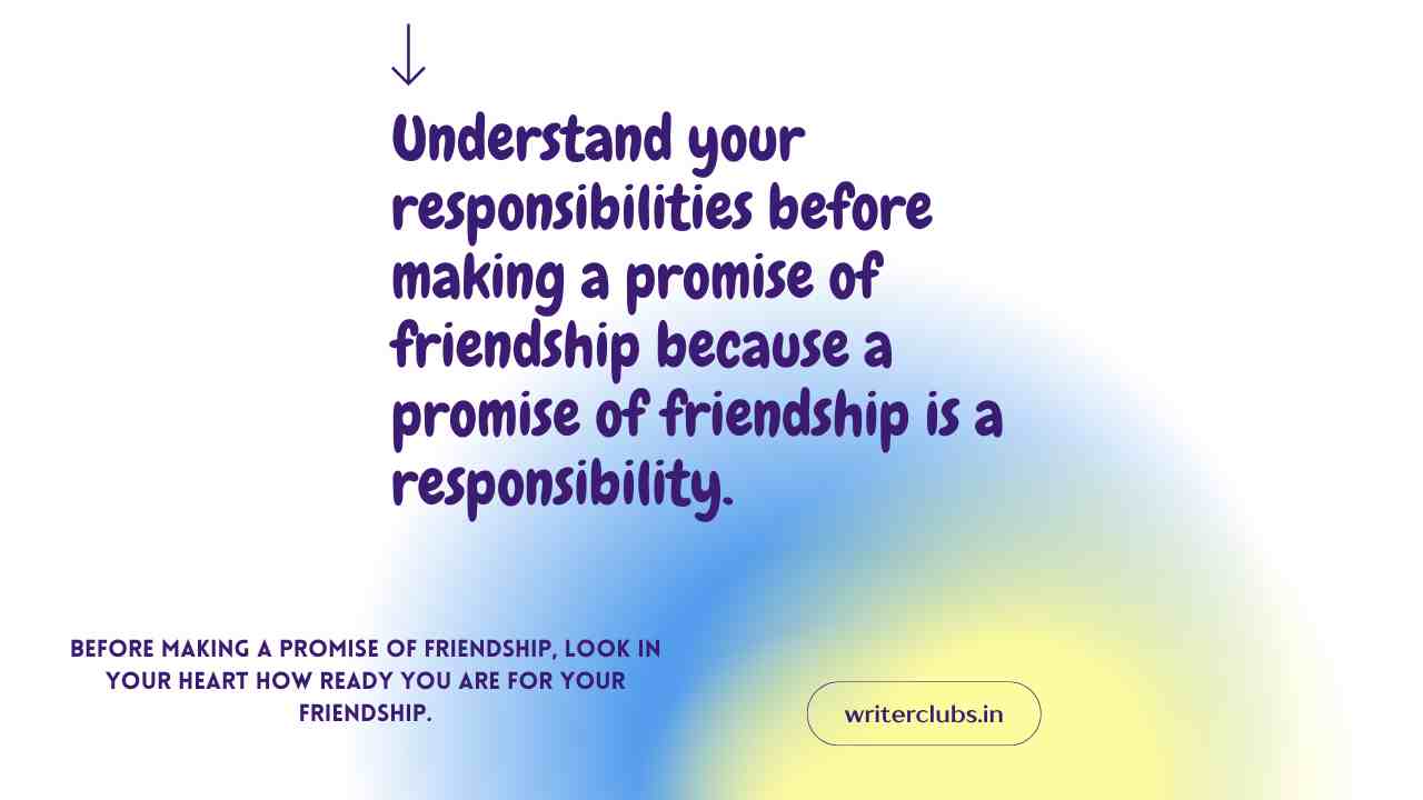 Friends friendship promise day quotes and captions 