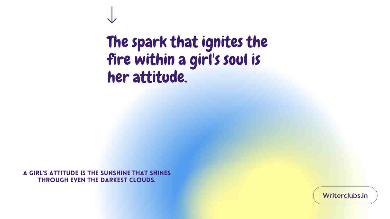 Girls Attitude Quotes 