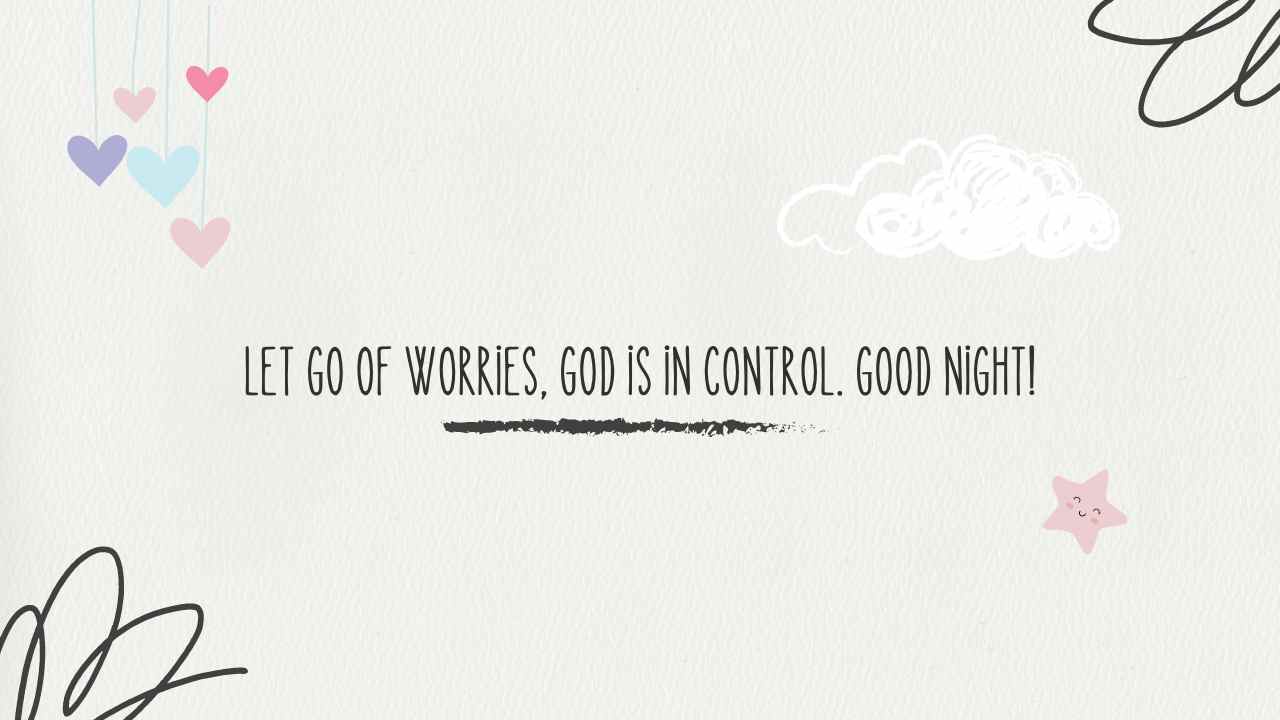 God Quotes Good Night