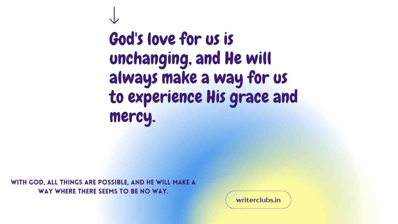 God will make a way quotes and captions 