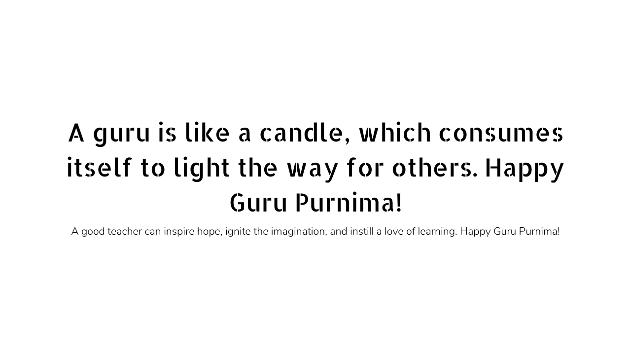 Guru Purnima quotes in English 