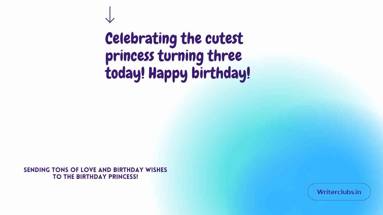 Happy 3rd Birthday Princess Quotes thumbnail 