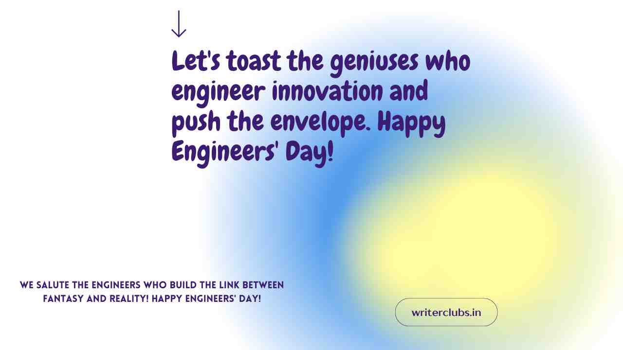 Happy Engineers' Day quotes 