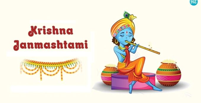 Happy Krishna Janmashtami lines