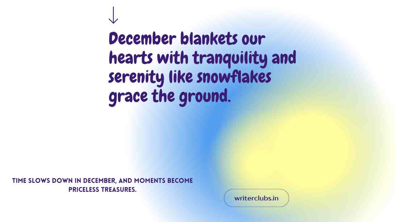 Hello December quotes and captions