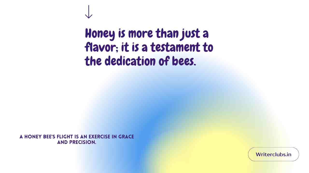 Honey Bee Quotes and Captions