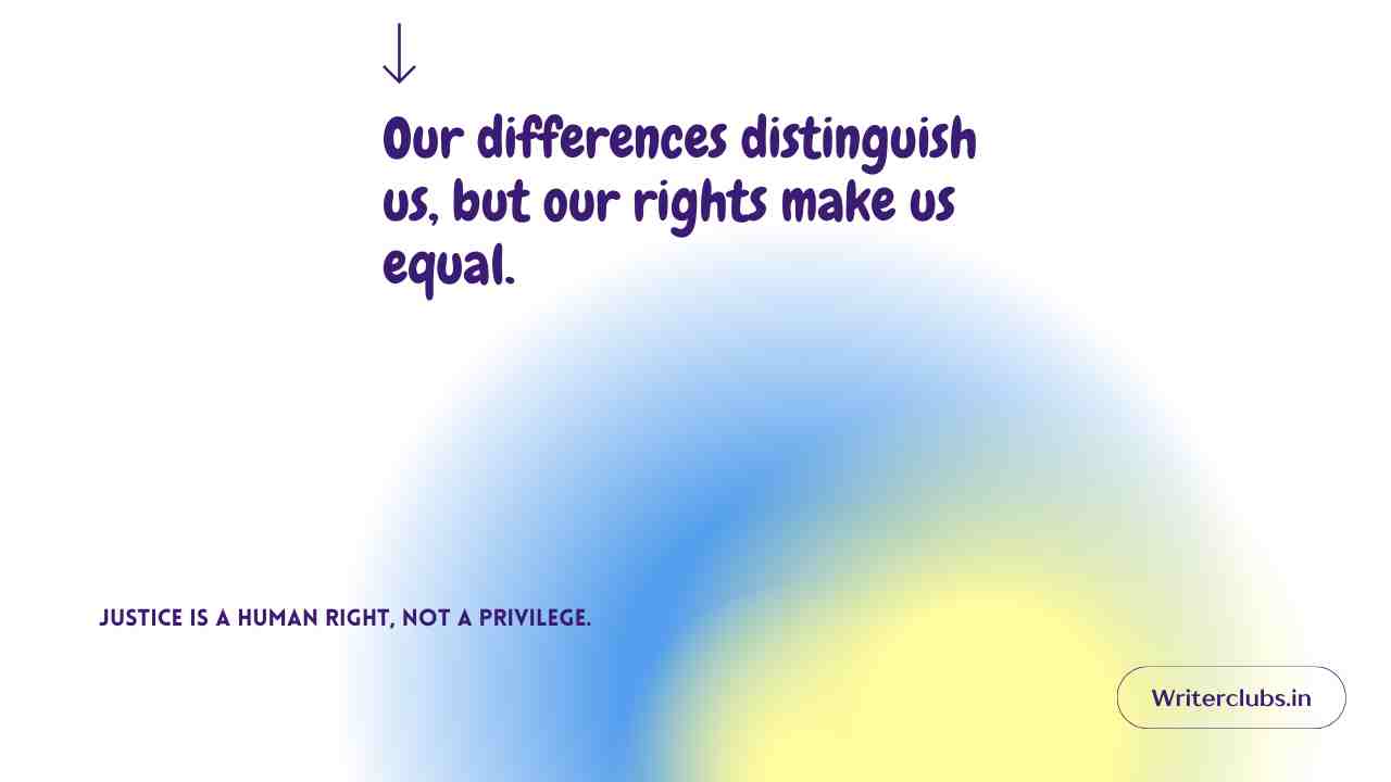 Human Rights Day Inspirational Quotes 