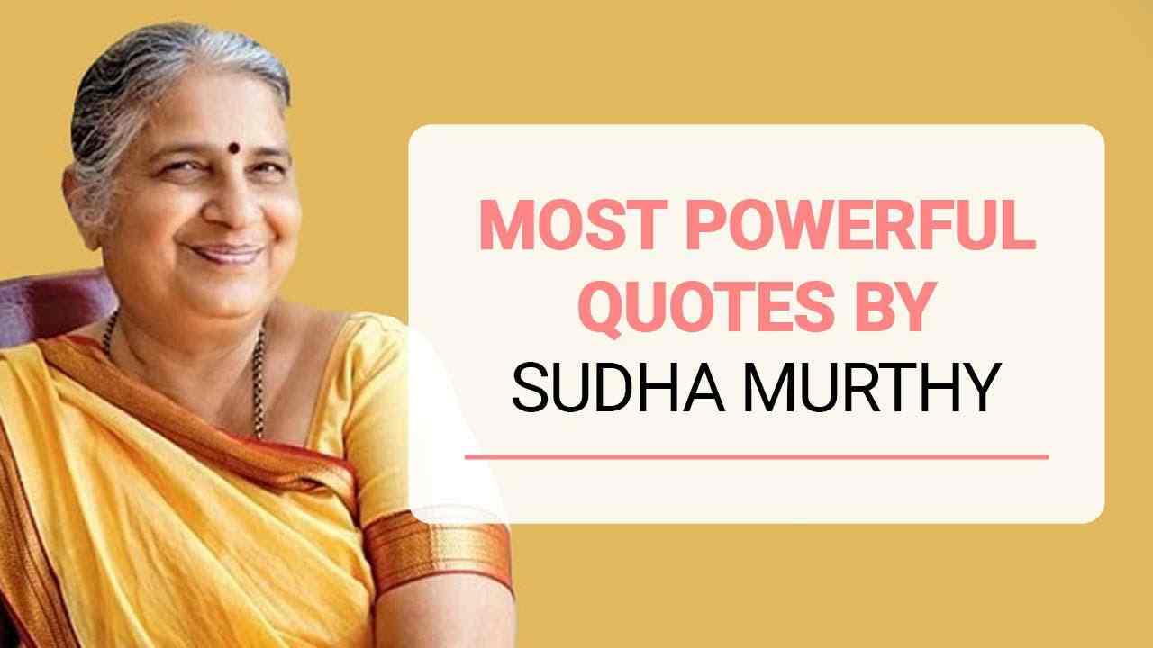 Humanity Sudha Murthy Quotes and Words 