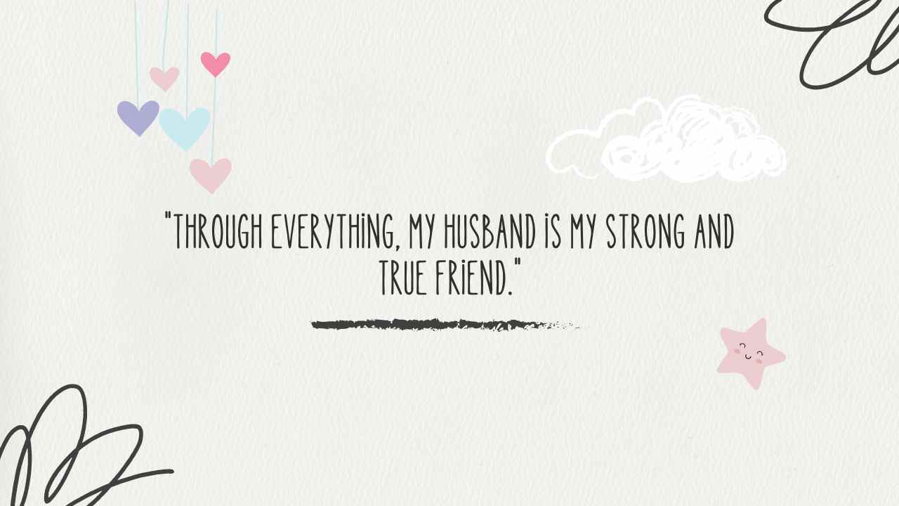 Husband Wife Friendship Quotes and Status