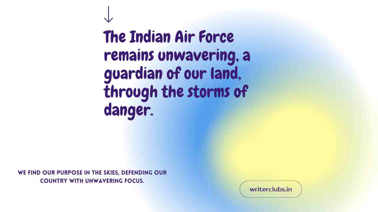 Indian AIR Force Day Quotes 