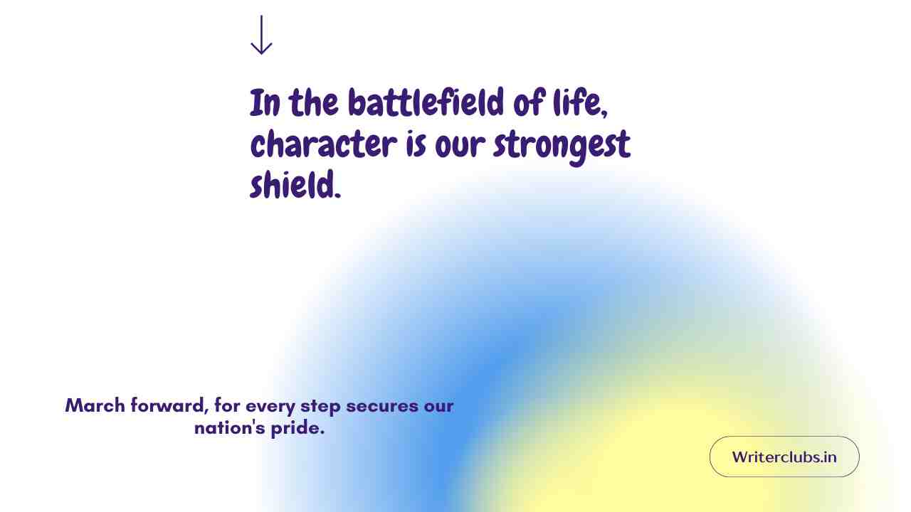 Indian Army Motivational Quotes 
