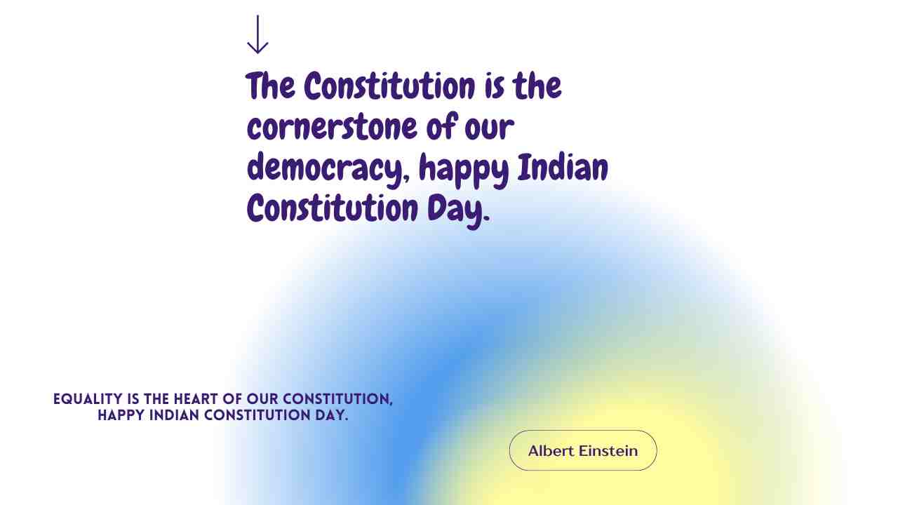 Indian Constitution Day Quotes 