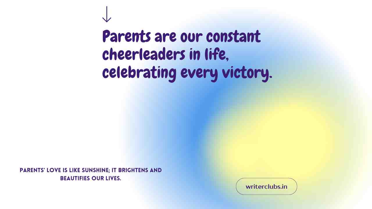 Inspirational Mom and Dad Quotes 
