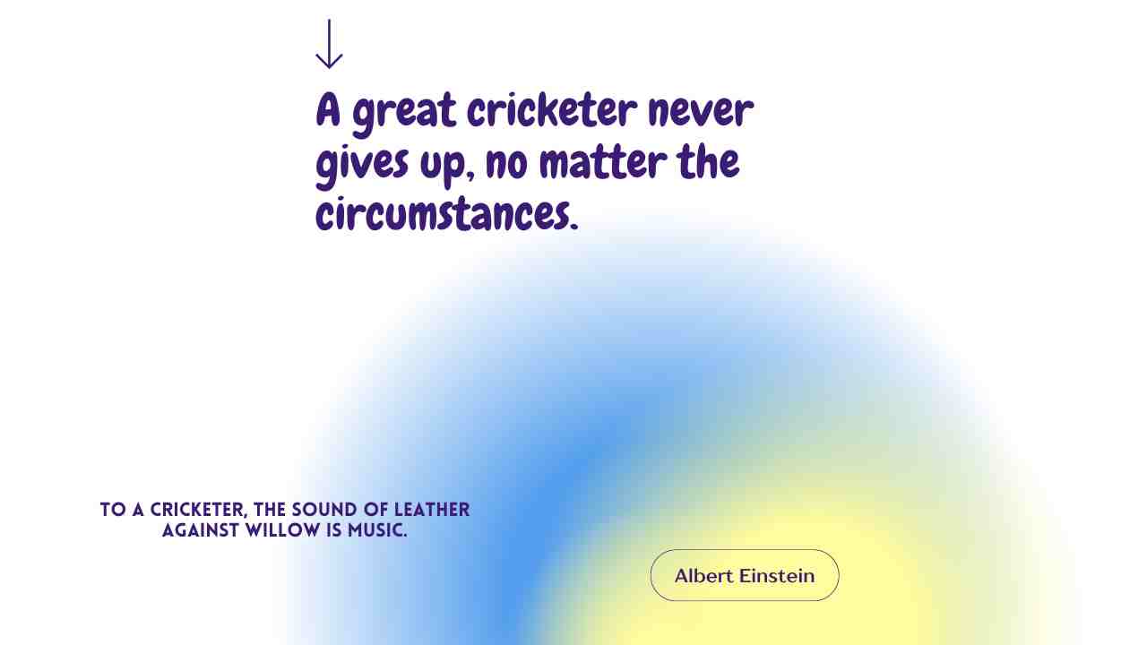 Inspiring Cricket Quotes and Captions 
