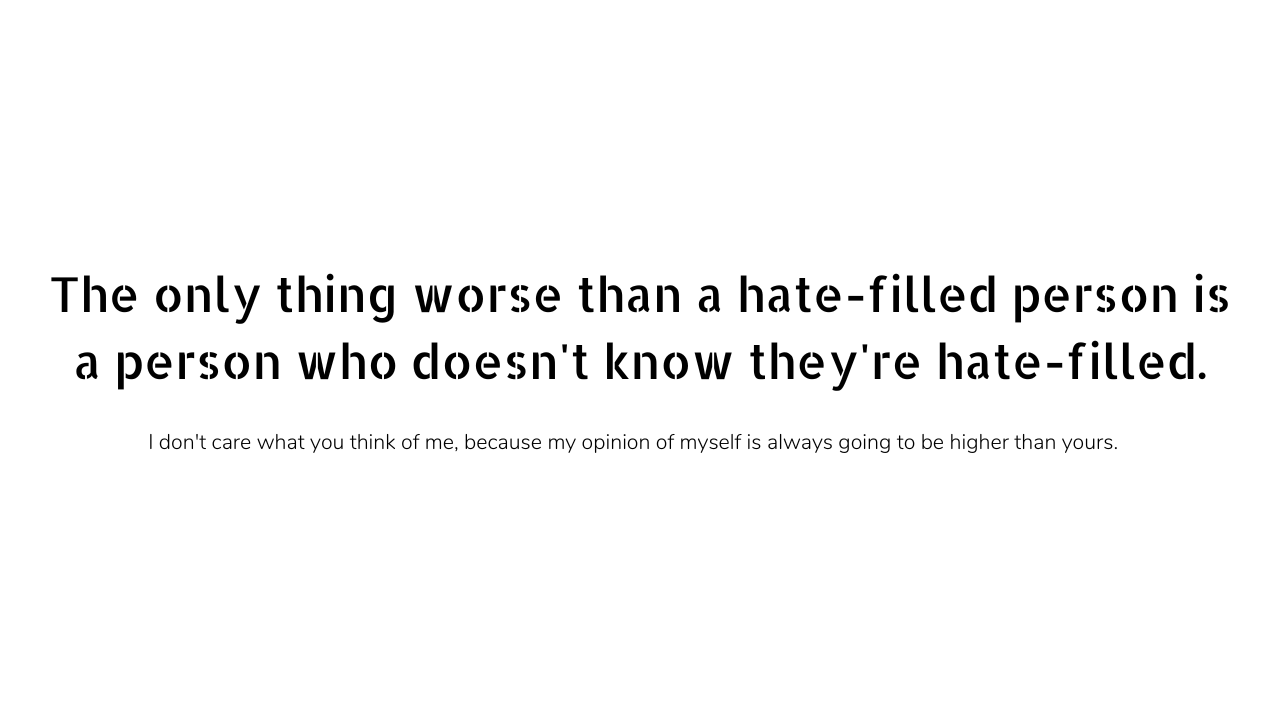 Insulting quotes for haters 