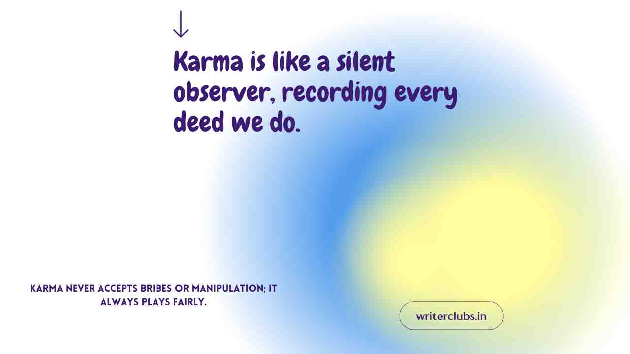 Law of Karma Quotes 