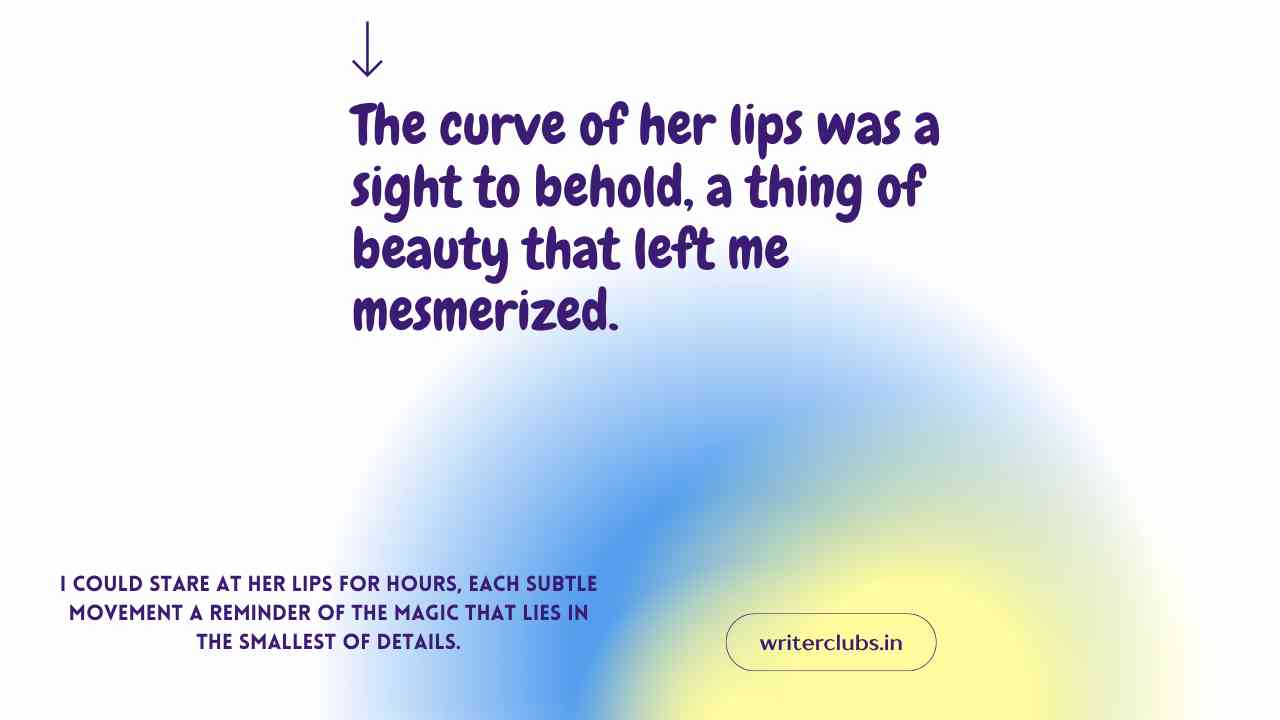 Lips quotes and captions