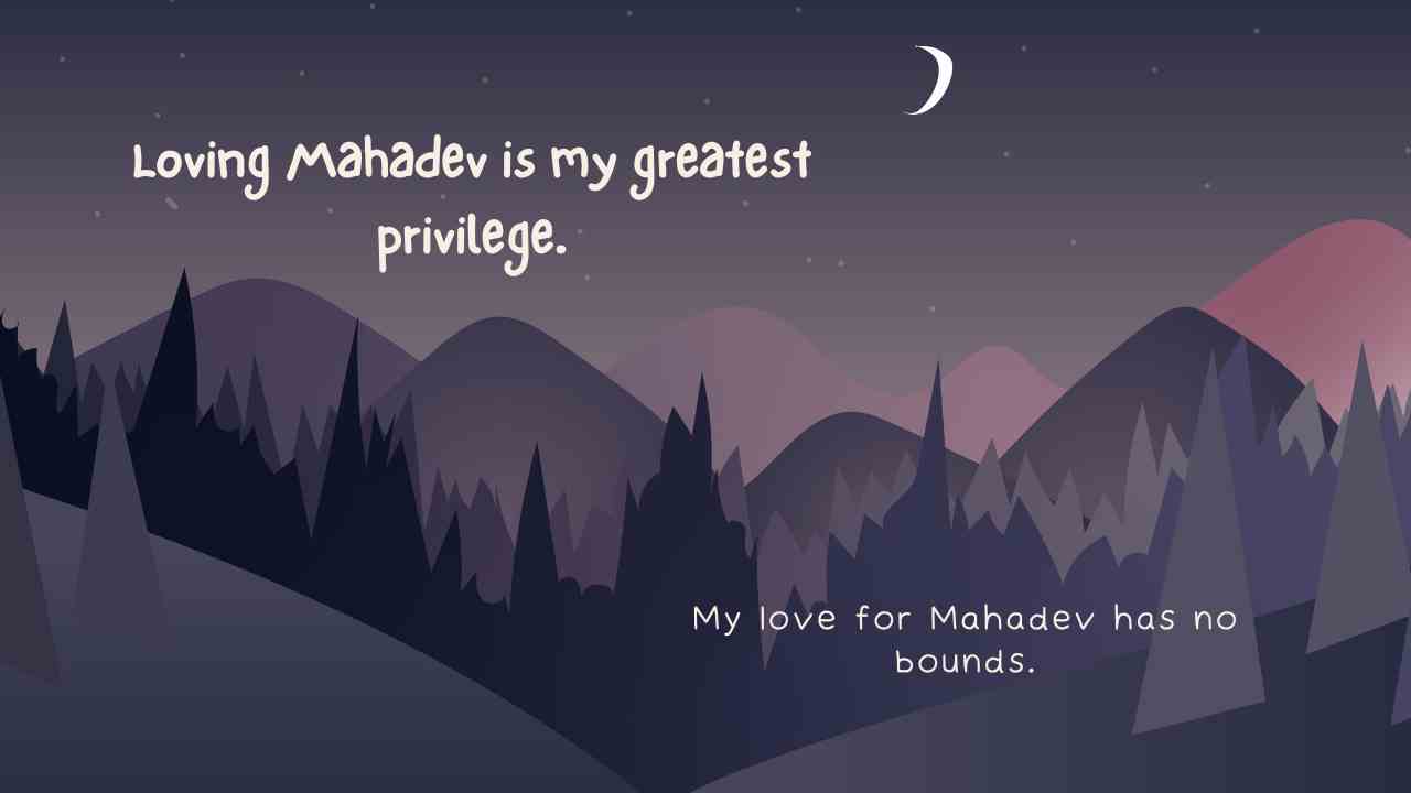 Mahadev Love Quotes