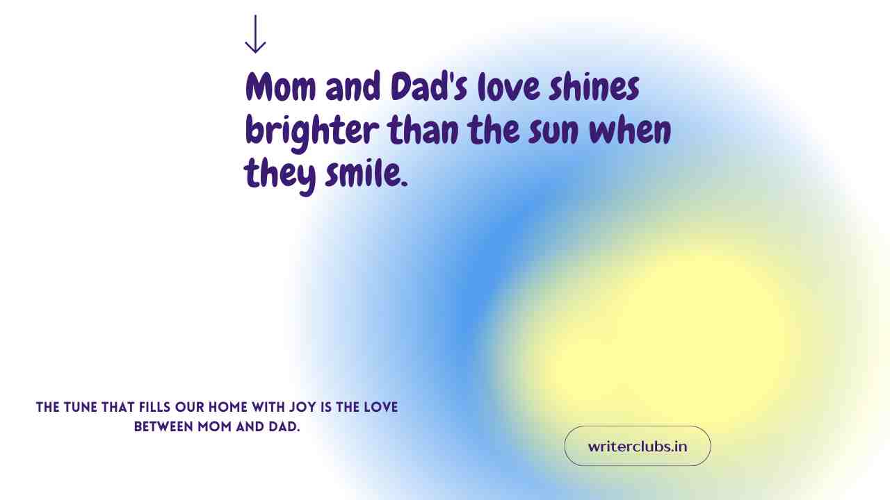 Mom Dad Love Quotes 