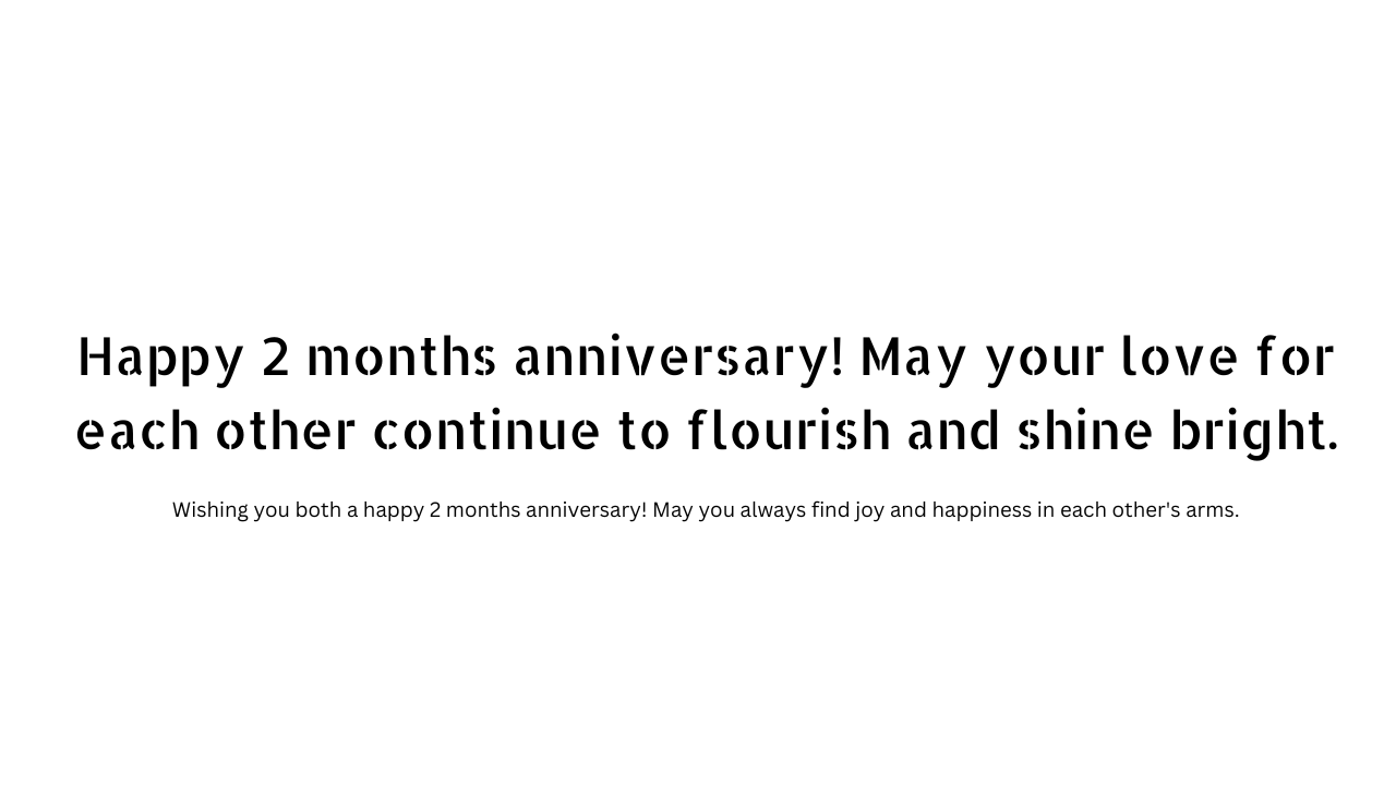 Monthsary wishes and message 