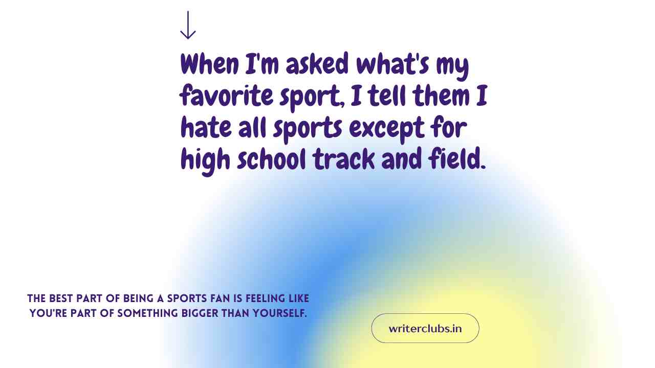 National sports day quotes and captions