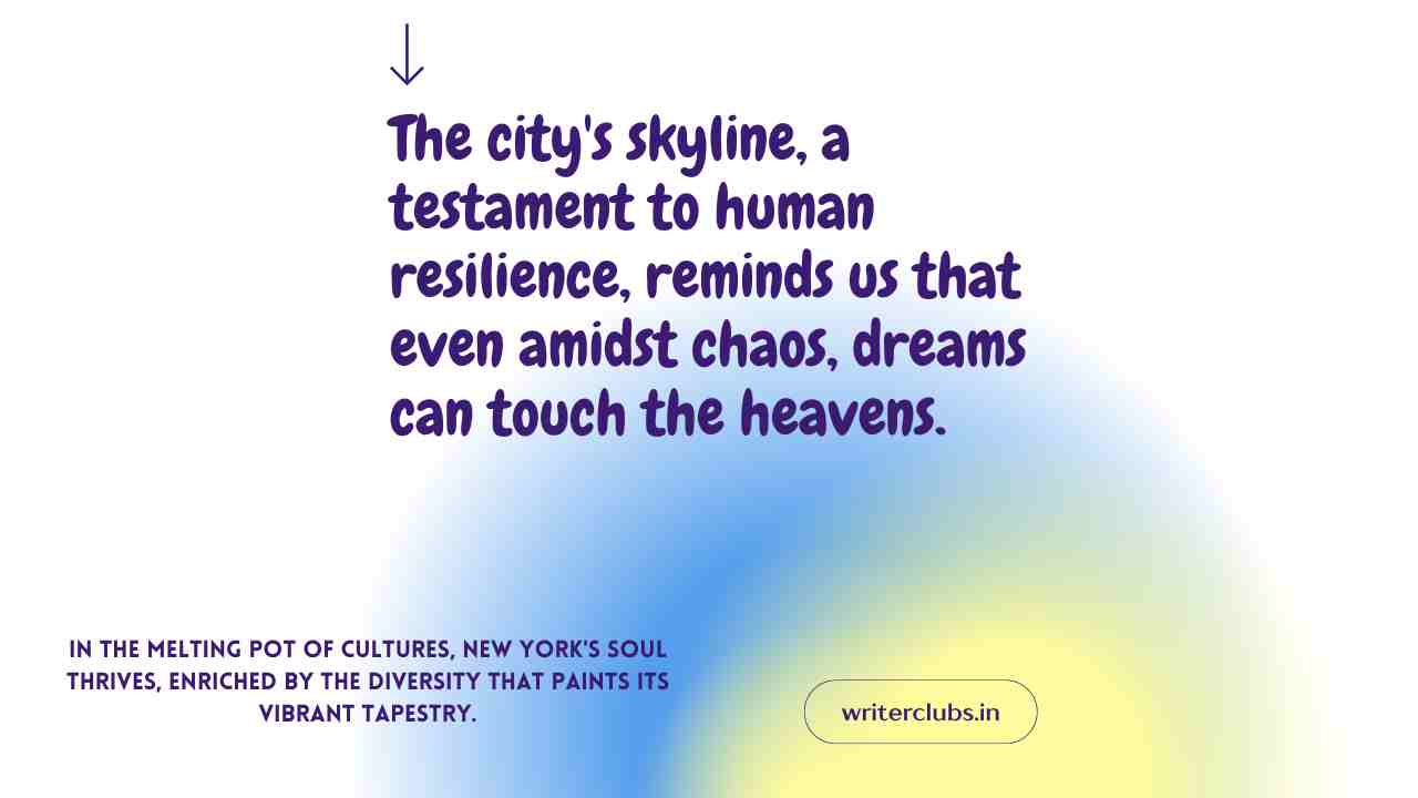 Quotes for New York 