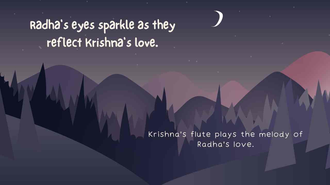 Radha Krishna Love Quotes and Status