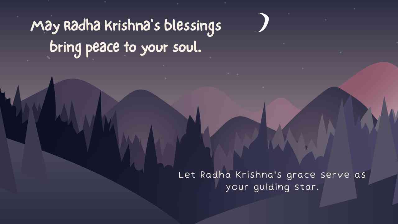 Radha Krishna Thought in English