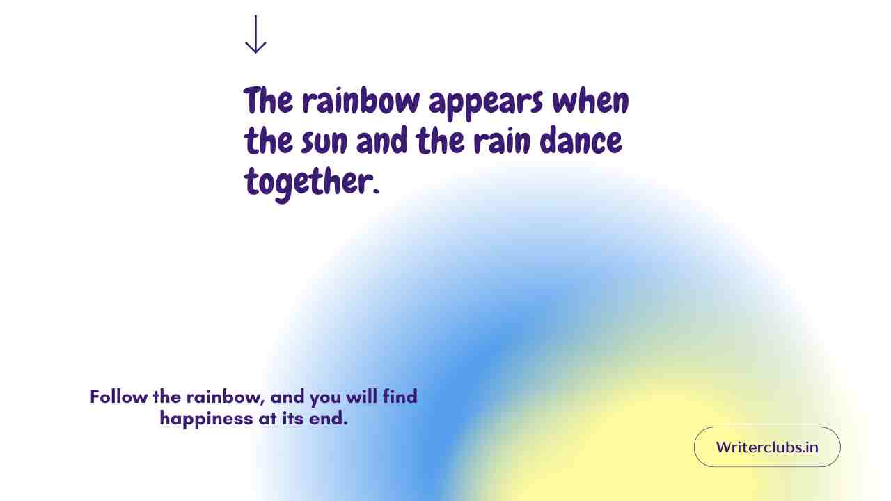 Rainbow Quotes for Instagram 