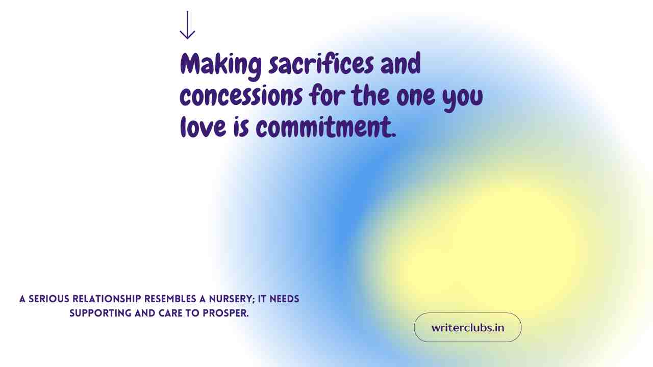 Relationship Commitment Quotes and Captions